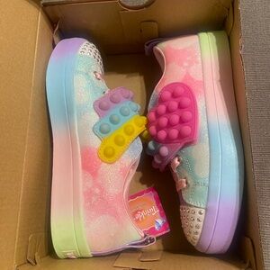 Skechers Twinkle toes shoes little girls size 1